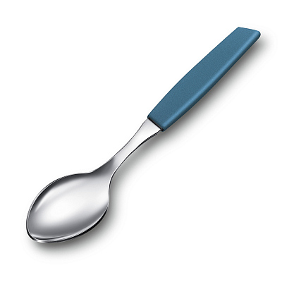 Набор из 6 чайных ложек VICTORINOX Swiss Modern, 146 мм, сталь / синтетический материал, синяя