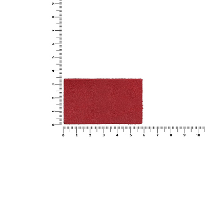 Лейбл кожаный Pasek, M, красный