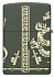 Зажигалка ZIPPO Dragon Design с покрытием Green Matte, латунь/сталь, зеленая, матовая, 38x13x57 мм - Фото 9
