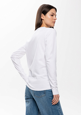 Футболка унисекс с длинным рукавом STAN хлопок/эластан 180, 35