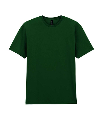 Футболка LIGHT COTTON, ТЕМНО-ЗЕЛЕНЫЙ S (Темно-зеленый)