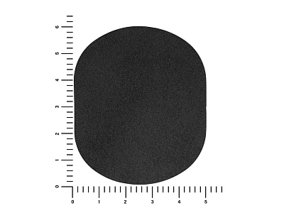 Патч Овал, nubuk