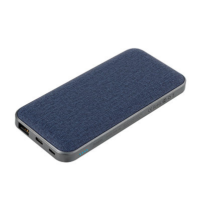 Внешний аккумулятор Твид PB (Tweed PB) 10000 mAh, синий