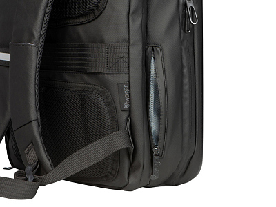 Антикражный рюкзак Sheller для ноутбука 17.3  с пластиковой поверхностью