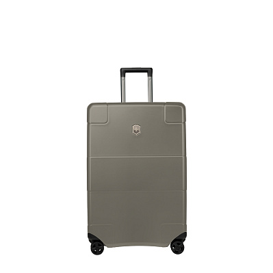 Чемодан VICTORINOX Lexicon , 100% поликарбонат, 45x28x68 см, 73 л (Серый)