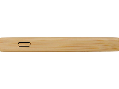 Внешний беспроводной аккумулятор из бамбука Bamboo Air, 10000 mAh