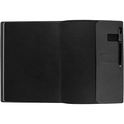 Ежедневник в суперобложке Brave Book, недатированный, серый