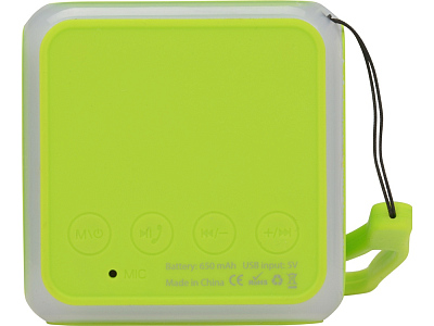 Портативная колонка Cube с подсветкой