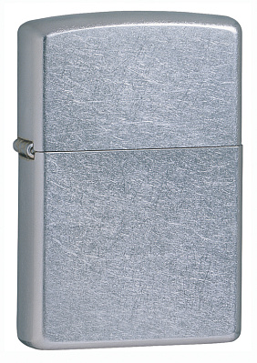 Зажигалка ZIPPO Classic с покрытием Street Chrome™, латунь/сталь, серебристая, матовая, 38x13x57 мм (Серебристый)