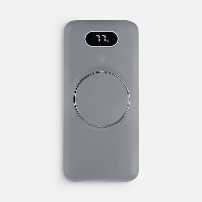 Аккумулятор Omni Qi 10000 мАч, ver.2, серый