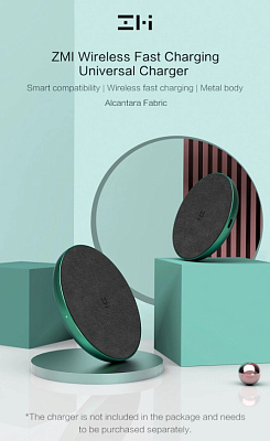 Беспроводное ЗУ ZMI Wireless Charger WTX11 Black/Green
