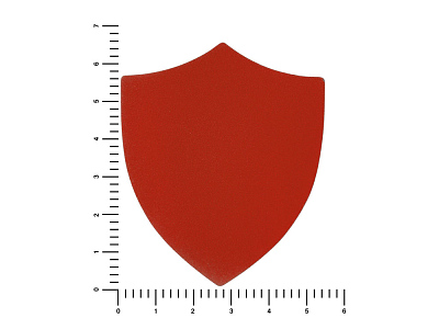 Патч Щит, nubuk