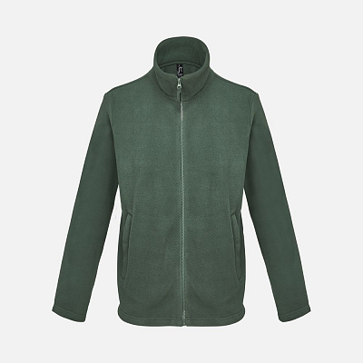 Куртка флисовая унисекс Nitro, зеленая (Зеленый)