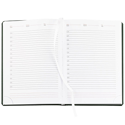 Ежедневник Sagrin, недатированный, зеленый