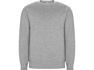 Свитшот из органического хлопка Batian, унисекс (Серый меланж)