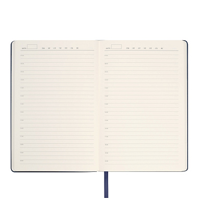 Ежедневник Star недатированный, синий (с упаковкой, со стикерами)