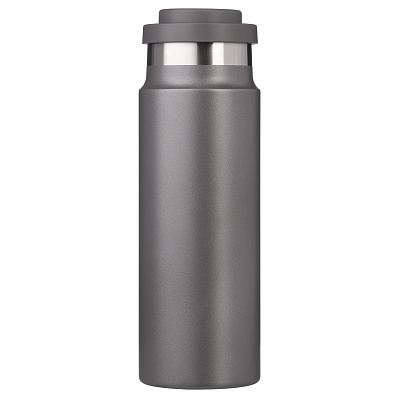 Термобутылка вакуумная герметичная Allegra, серая