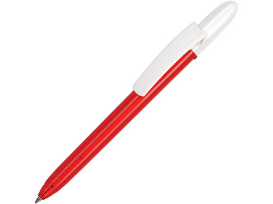 Ручка пластиковая шариковая Fill Color Bis (Красный/белый)