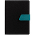 Ежедневник Boom, недатированный, черный с бирюзовым - Фото 2