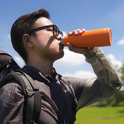 Умный термос Kiss Kiss Fish, желтый