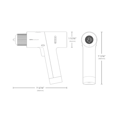 Аккумуляторная дрель-шуруповерт HOTO 12V Brushless Drill