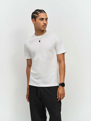 Футболка унисекс Cliff, светло-бежевая (неокрашенная)