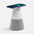 Bluetooth-колонка с беспроводной зарядкой и подсветкой Cone Sonance, серая - Фото 2