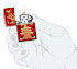 Зажигалка ZIPPO Eastern Design с покрытием Metallic Red, латунь/сталь, красная, 38x13x57 мм - Фото 5