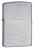 Зажигалка ZIPPO Classic с покрытием Chrome Arch, латунь/сталь, серебристая, матовая, 38x13x57 мм - Фото 1