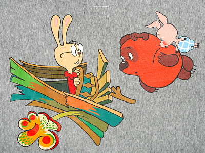 Футболка Винни-Пух мужская