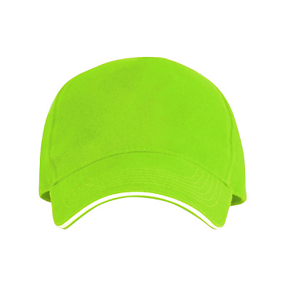 Бейсболка 5-панельная ERIS, Светло-зеленый (Светло-зеленый)
