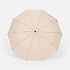 Зонт складной Cloudburst в подарочной упаковке, бежевый - Фото 3
