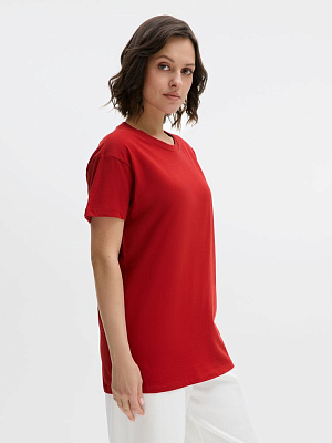 Футболка унисекс Regent 150, вишнево-красная