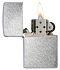 Зажигалка ZIPPO с покрытием Herringbone Sweep, латунь/сталь, серебристая, матовая, 38x13x57 мм - Фото 3