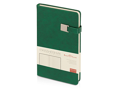 Ежедневник недатированный А5 Premier (Зеленый)
