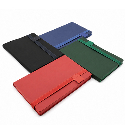 Ежедневник A5 недатированный La Squadra в мягком переплёте, черный