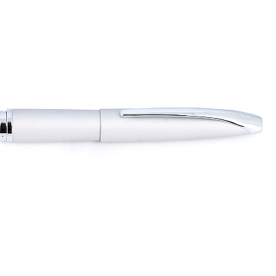 Ручка-роллер Selectip Cross ATX. Цвет - серебристый матовый.