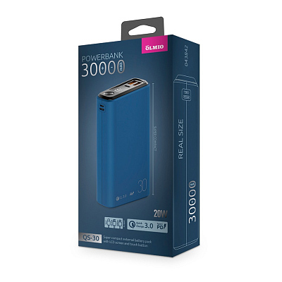 ПЗУ Olmio QS-30, темно-синий