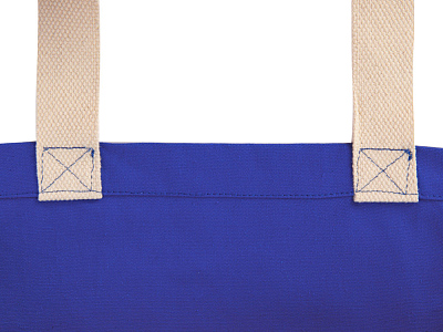 Сумка Donny из  хлопка 250г/м2 с донной складкой и парусиновыми ручками