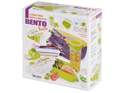 Набор детский Bento Kids: ланч-бокс, бутылка
