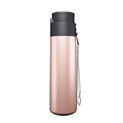 Умная бутылка-термос Aquame 2.0, розовое золото