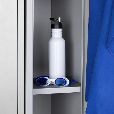 Спортивная бутылка Cycleway, белая