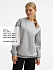 Свитшот унисекс Columbia, серый меланж - Фото 6