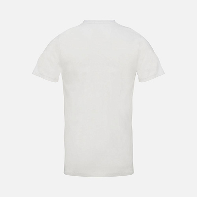 Футболка унисекс Regent с V-образным вырезом, молочно-белая