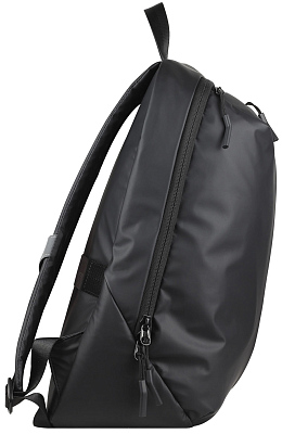 Рюкзак BUGATTI Blanc 15'', чёрный, тарпаулин/полиэстер, 32х15,5х45 см