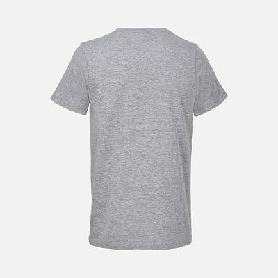 Футболка унисекс Regent с V-образным вырезом, серый меланж