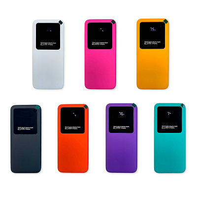 Внешний аккумулятор Kris soft touch 10000mAh (Зеленый)