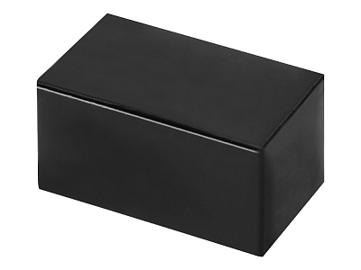 Подставка для визиток Круиз, серебристый/черный 