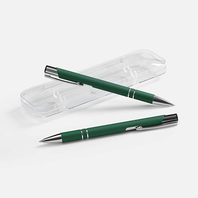 Набор из 2 ручек Keskus Soft Touch  (Зеленый)