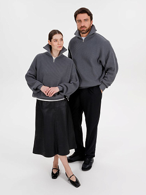 Джемпер Siluetti Birne, серый